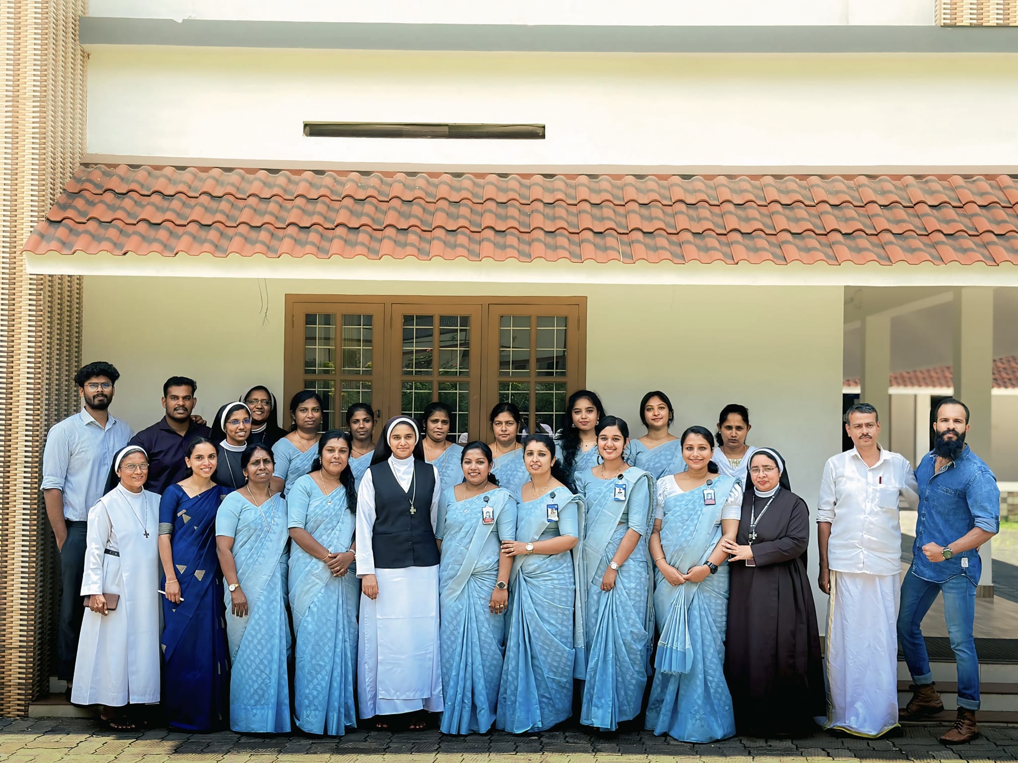 Inspirational quote on integrity and compassion displayed in the college